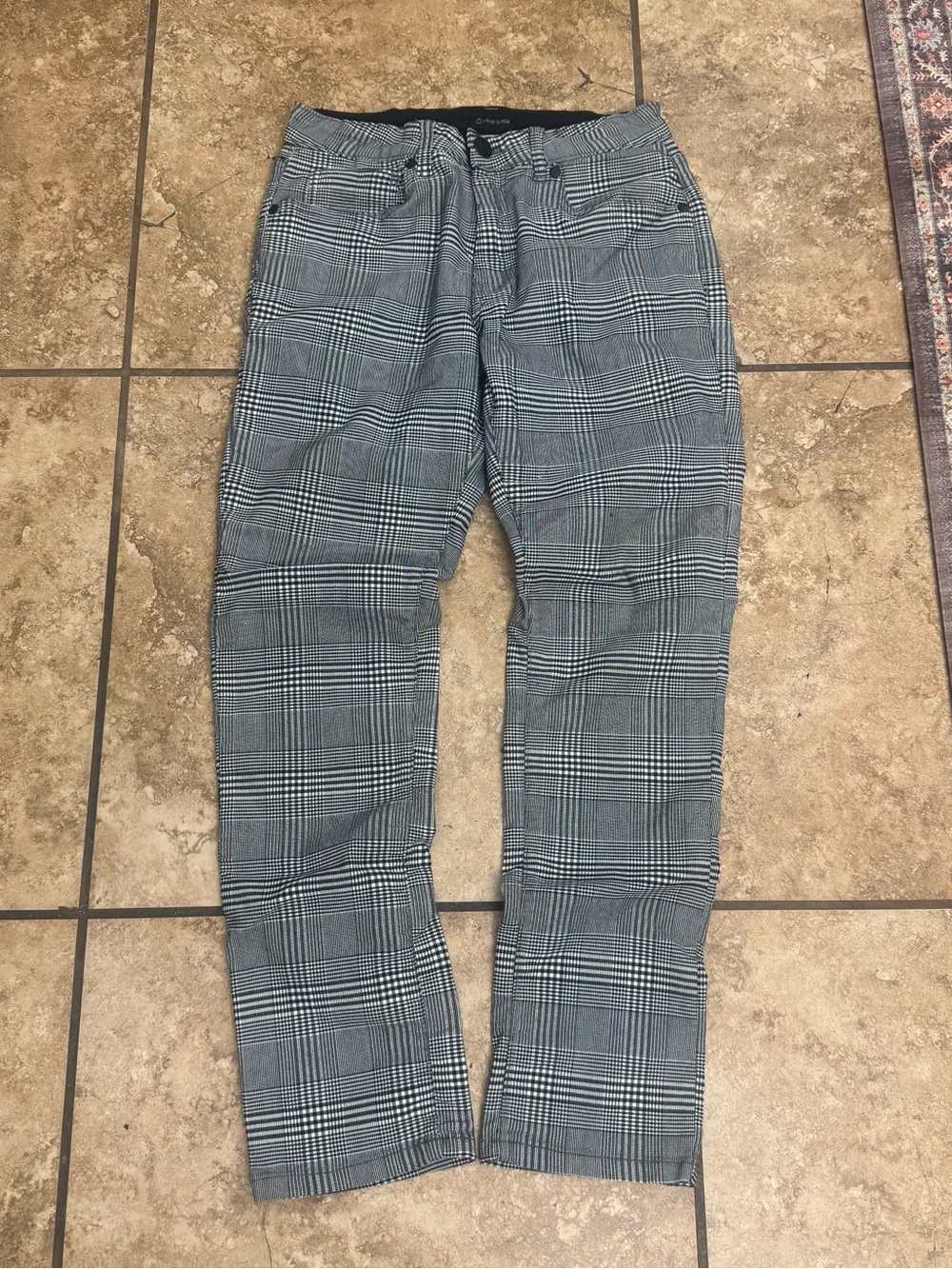 G-Fried plaid pants